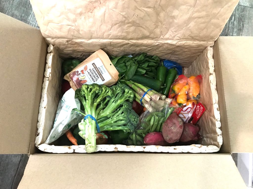 fresh food delivery, vegetable delivery, imperfect vegetables