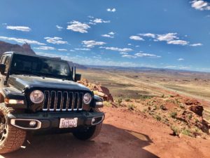 Jeep at Moab
