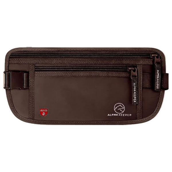 RFID Travel Belt Wallet