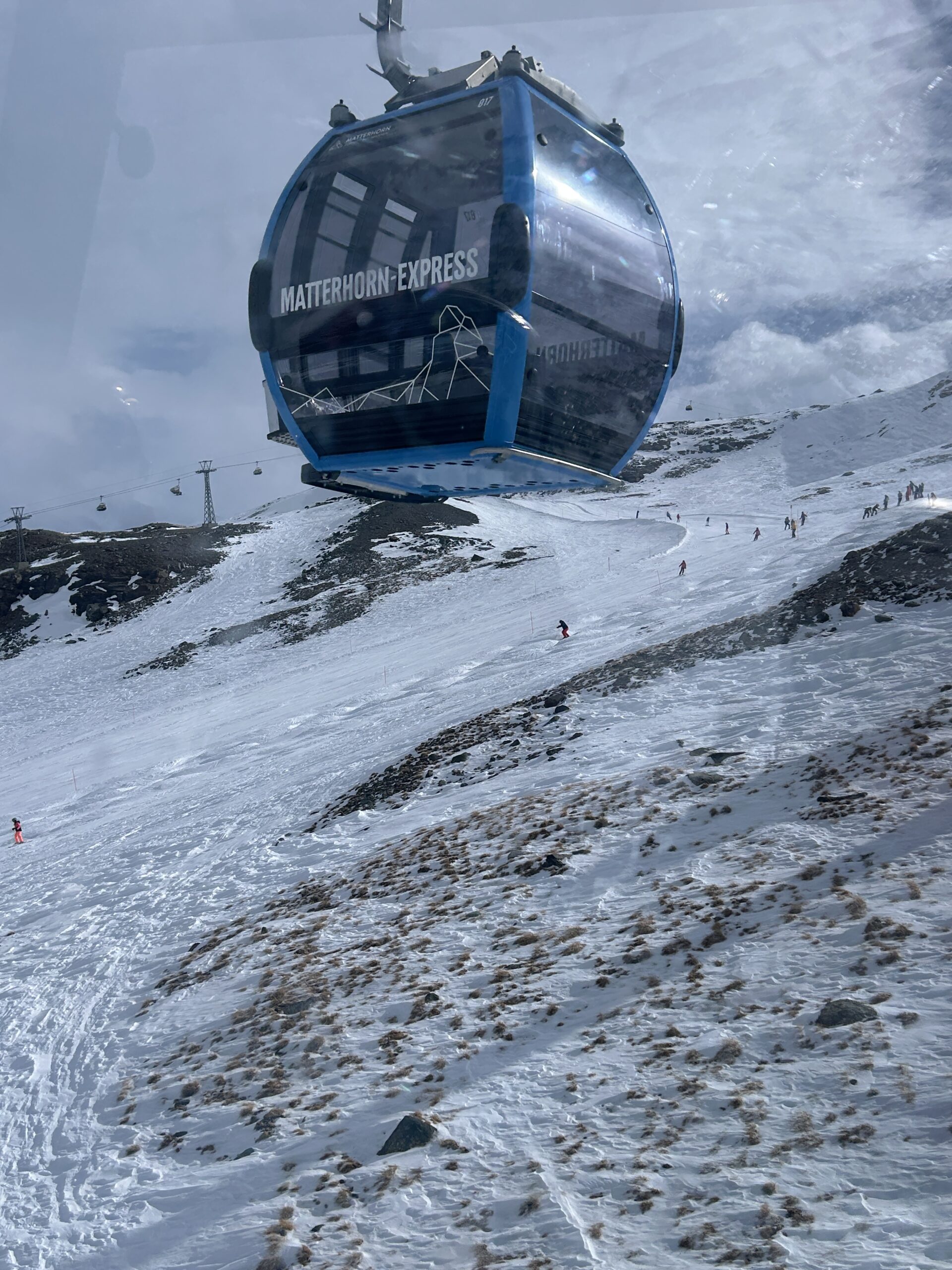 Gondola in Zermatt Switzerland 