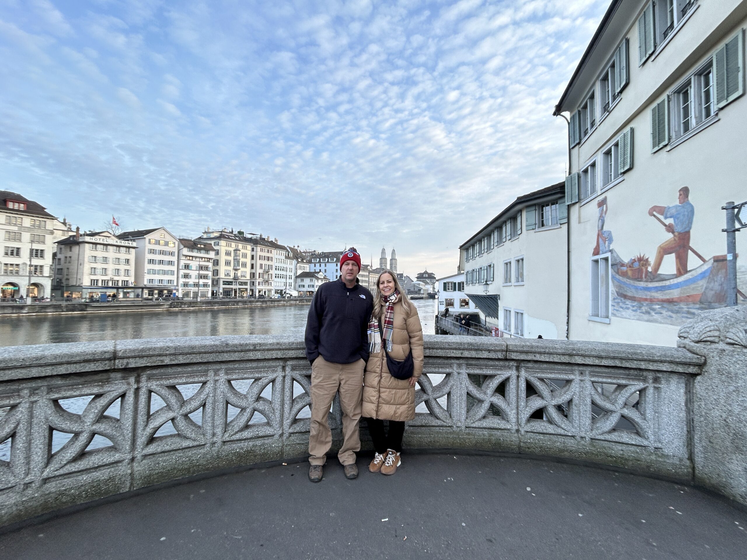 Affordable Switzerland Winter Ski Escape with Views of Lake Zurich 